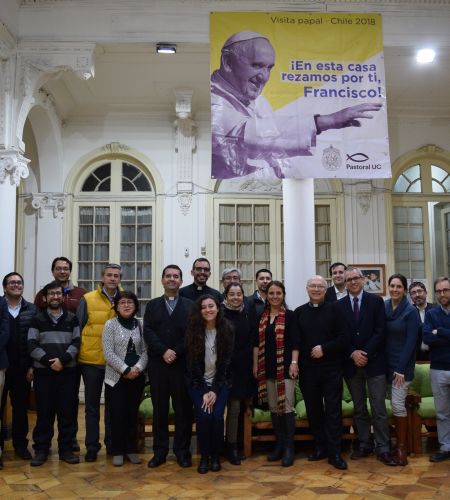 Comisión Visita del Papa con nuevas oficinas